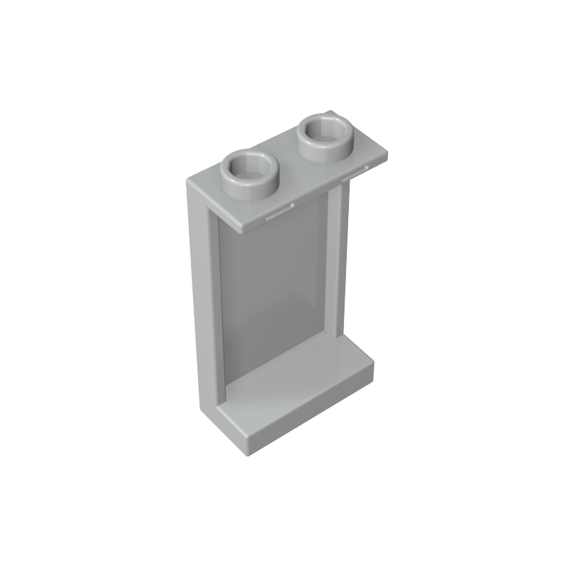 87544 | Panel 1 x 2 x 3 with Side Supports - Hollow Studs