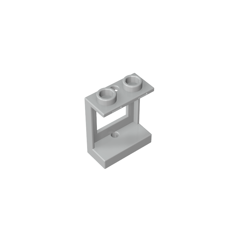 60032 | Window 1 x 2 x 2 Plane, Single Hole Top and Bottom for Glass