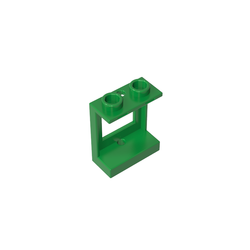 60032 | Window 1 x 2 x 2 Plane, Single Hole Top and Bottom for Glass
