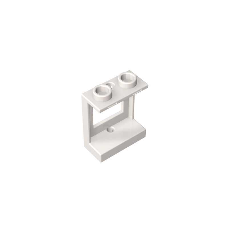 60032 | Window 1 x 2 x 2 Plane, Single Hole Top and Bottom for Glass
