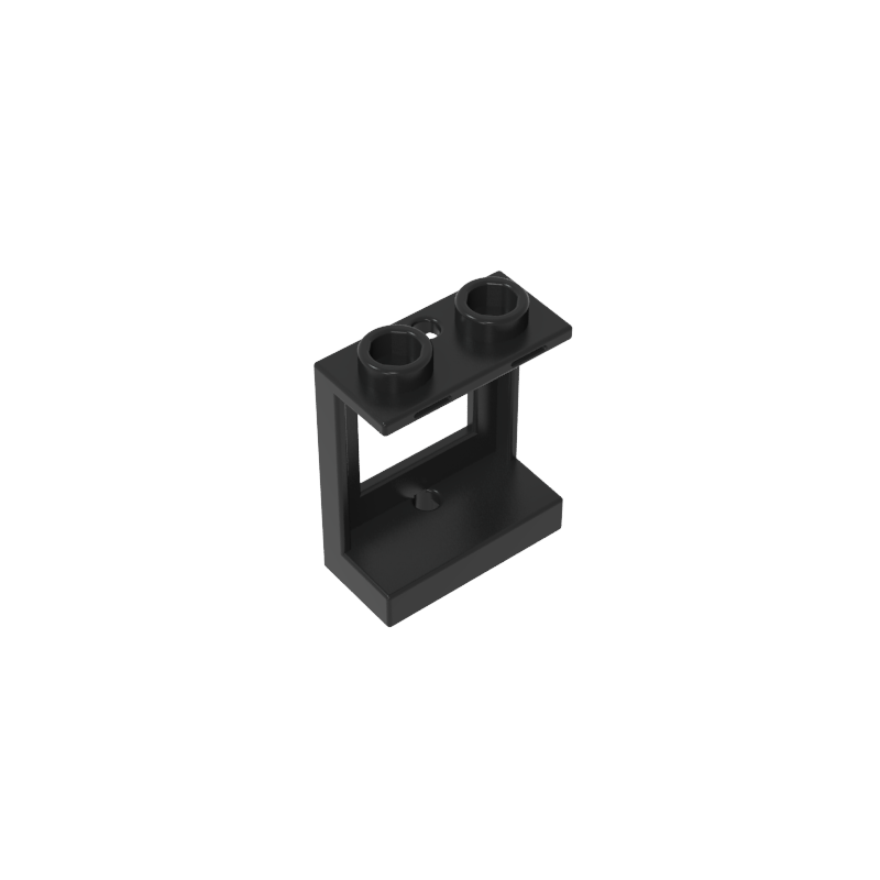 60032 | Window 1 x 2 x 2 Plane, Single Hole Top and Bottom for Glass