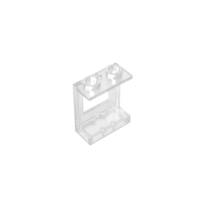 60032 | Window 1 x 2 x 2 Plane, Single Hole Top and Bottom for Glass