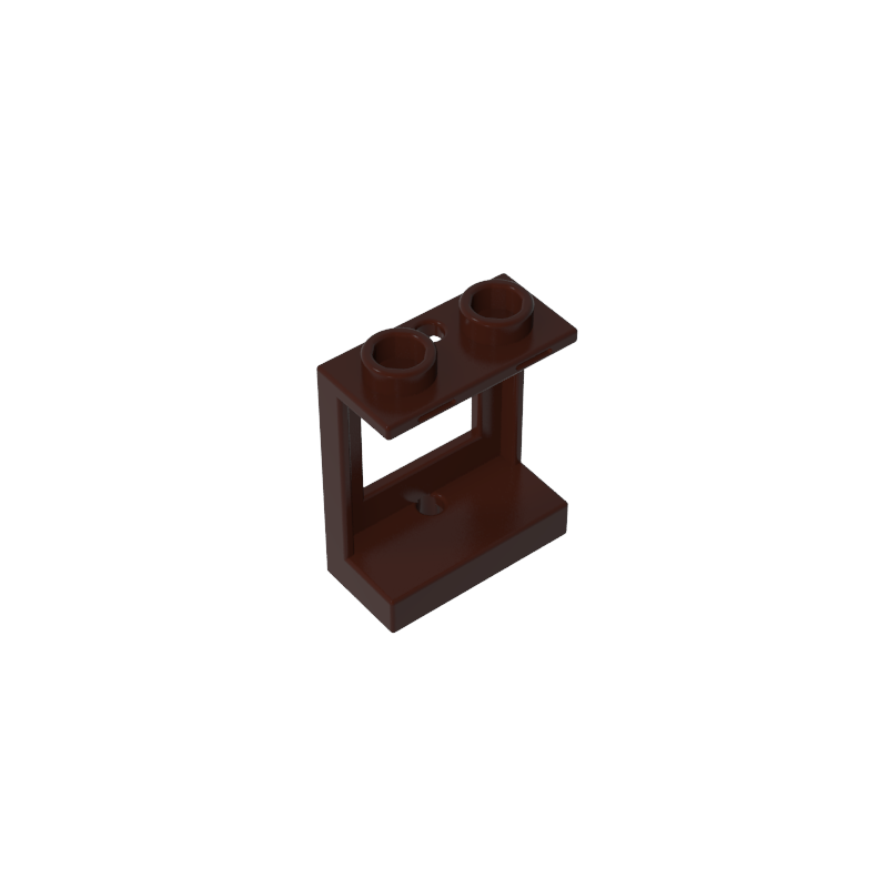 60032 | Window 1 x 2 x 2 Plane, Single Hole Top and Bottom for Glass