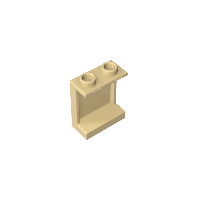 87552 | Panel 1 x 2 x 2 with Side Supports - Hollow Studs
