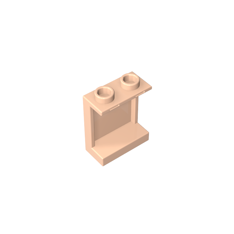 87552 | Panel 1 x 2 x 2 with Side Supports - Hollow Studs