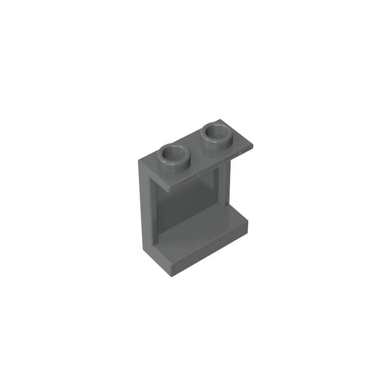 87552 | Panel 1 x 2 x 2 with Side Supports - Hollow Studs