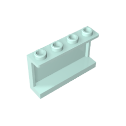14718 | Panel 1 x 4 x 2 with Side Supports - Hollow Studs