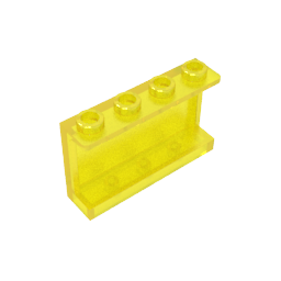 14718 | Panel 1 x 4 x 2 with Side Supports - Hollow Studs