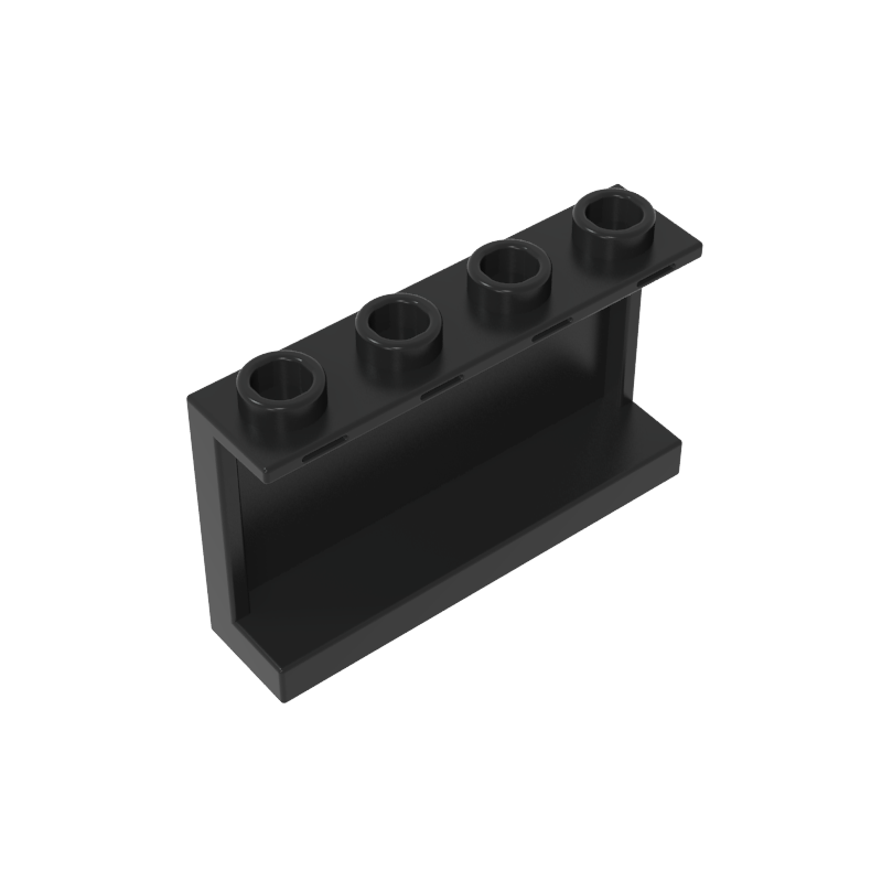 14718 | Panel 1 x 4 x 2 with Side Supports - Hollow Studs