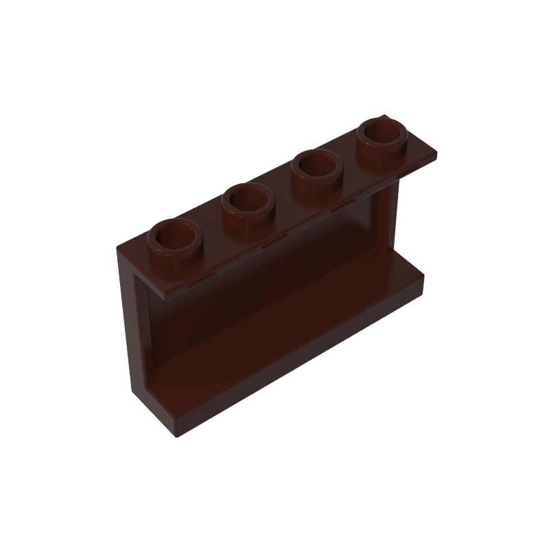 14718 | Panel 1 x 4 x 2 with Side Supports - Hollow Studs