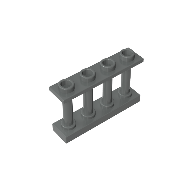 15332 | Fence 1 x 4 x 2 Spindled with 4 Studs