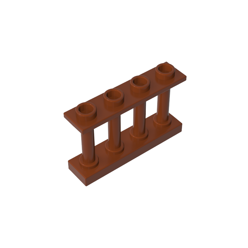 15332 | Fence 1 x 4 x 2 Spindled with 4 Studs