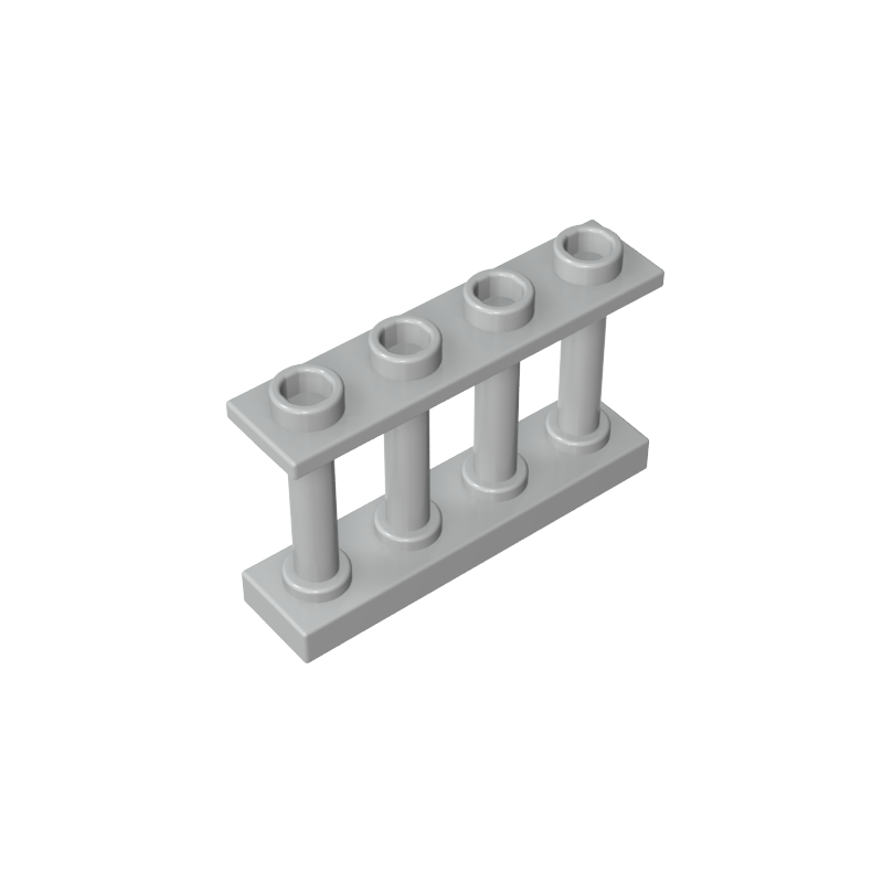 15332 | Fence 1 x 4 x 2 Spindled with 4 Studs