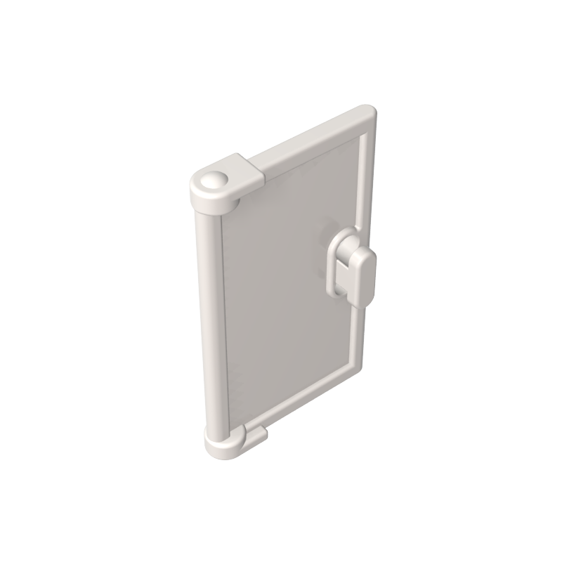 60614 | Door 1 x 2 x 3 with Vertical Handle, Mold for Tabless Frames