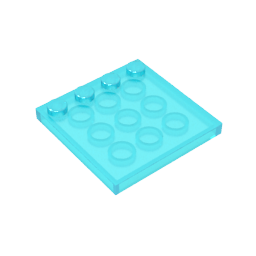 6179 | Tile, Modified 4 x 4 with Studs on Edge
