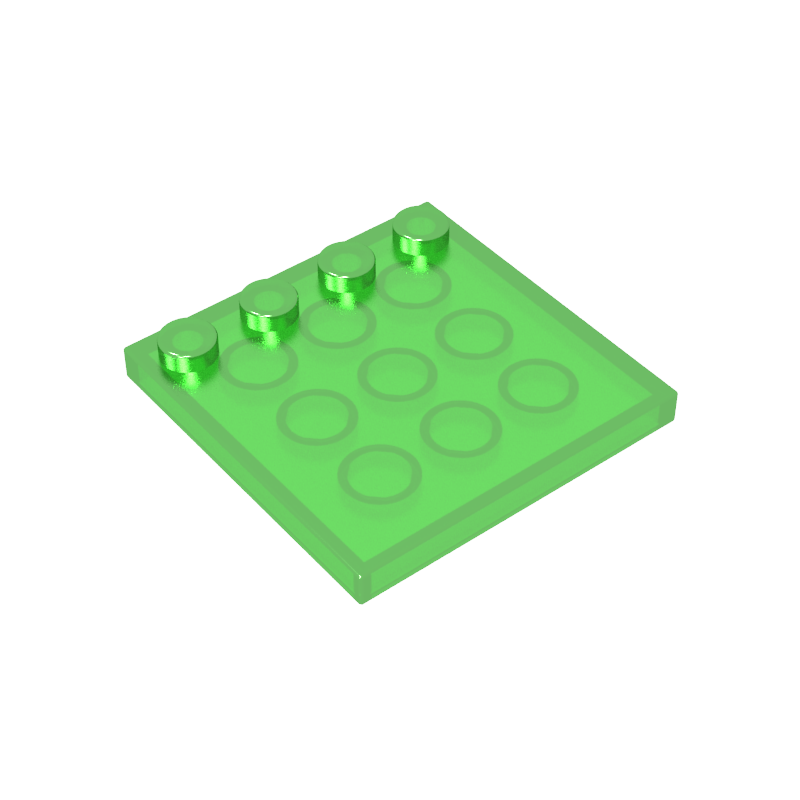 6179 | Tile, Modified 4 x 4 with Studs on Edge