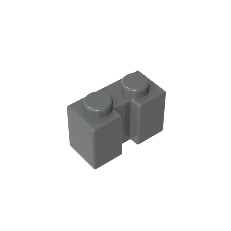 4216 | Brick, Modified 1 x 2 with Channel