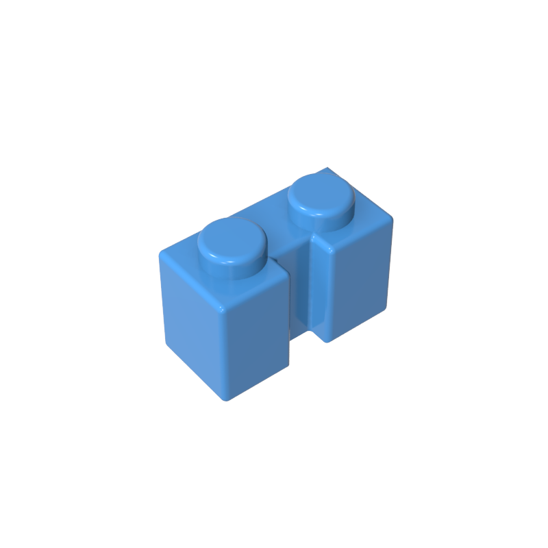 4216 | Brick, Modified 1 x 2 with Channel