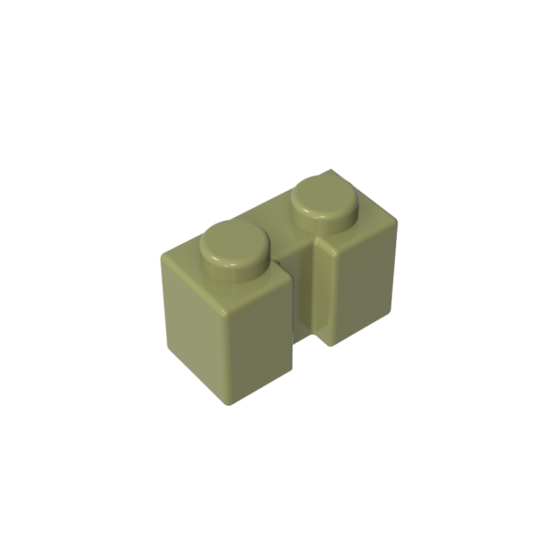 4216 | Brick, Modified 1 x 2 with Channel