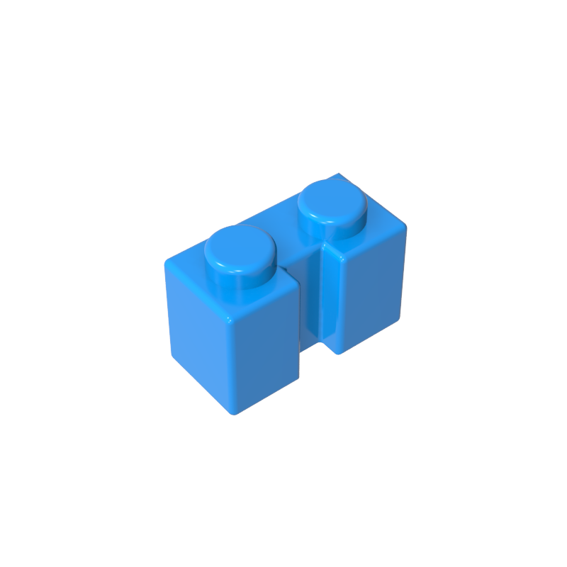 4216 | Brick, Modified 1 x 2 with Channel