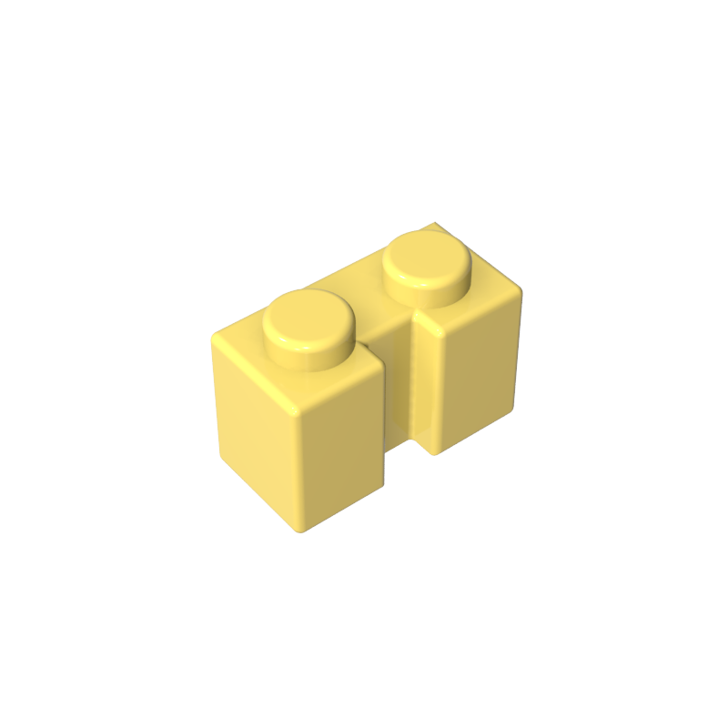 4216 | Brick, Modified 1 x 2 with Channel