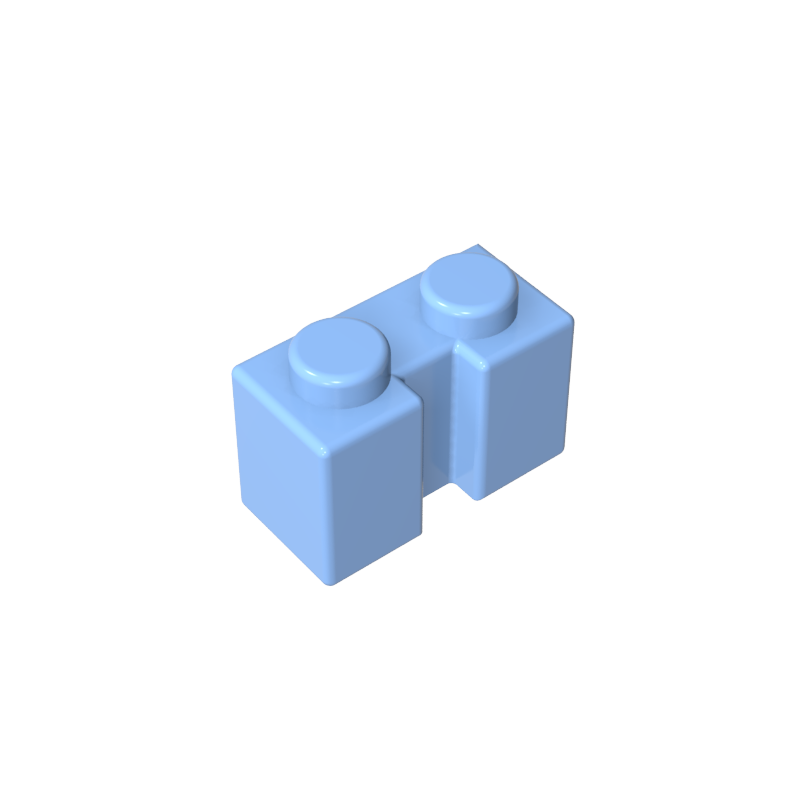 4216 | Brick, Modified 1 x 2 with Channel