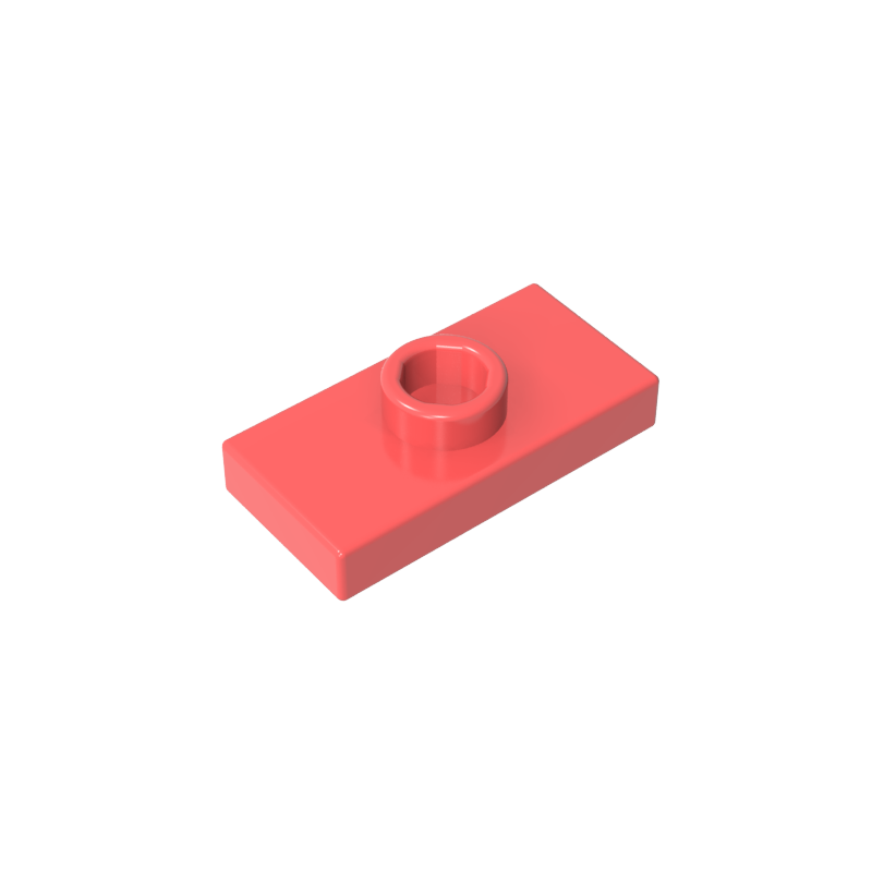 15573 | Plate, Modified 1 x 2 with 1 Stud with Groove and Bottom Stud Holder (Jumper)