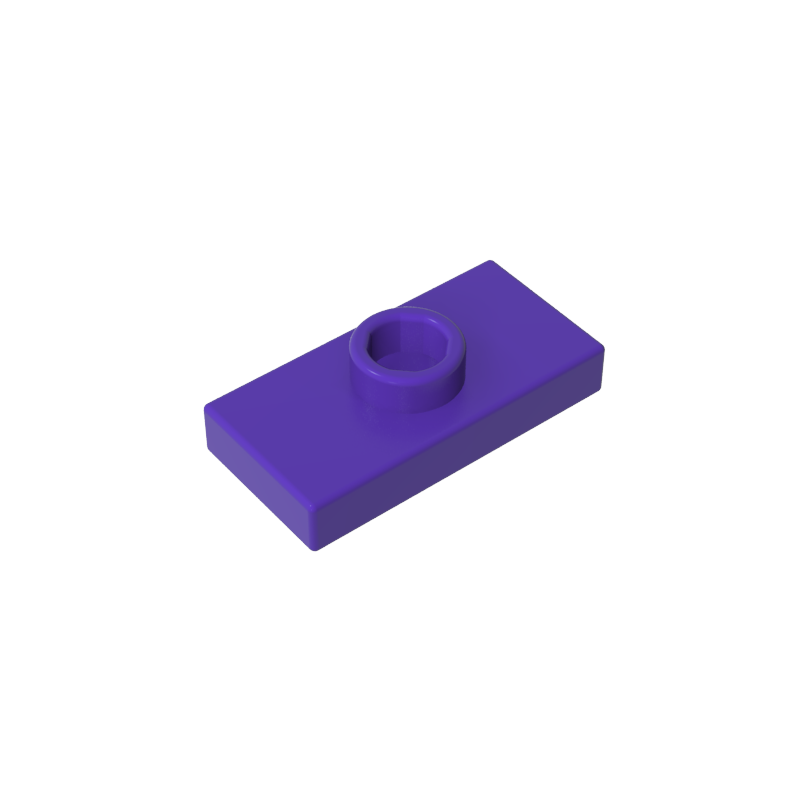15573 | Plate, Modified 1 x 2 with 1 Stud with Groove and Bottom Stud Holder (Jumper)