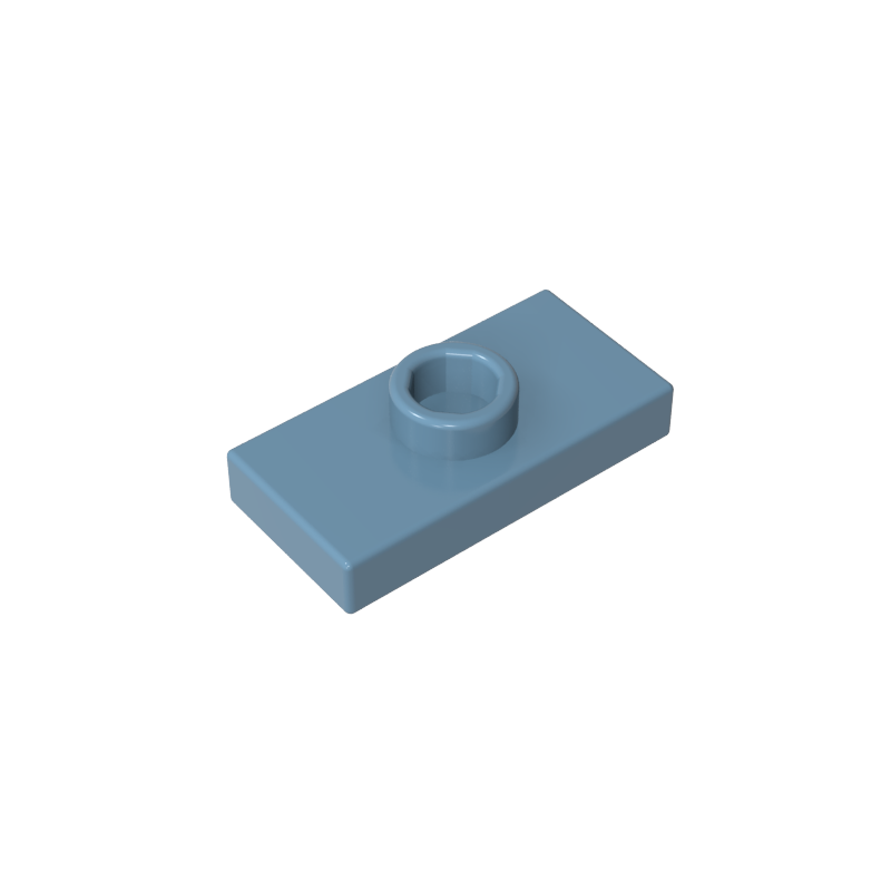 15573 | Plate, Modified 1 x 2 with 1 Stud with Groove and Bottom Stud Holder (Jumper)