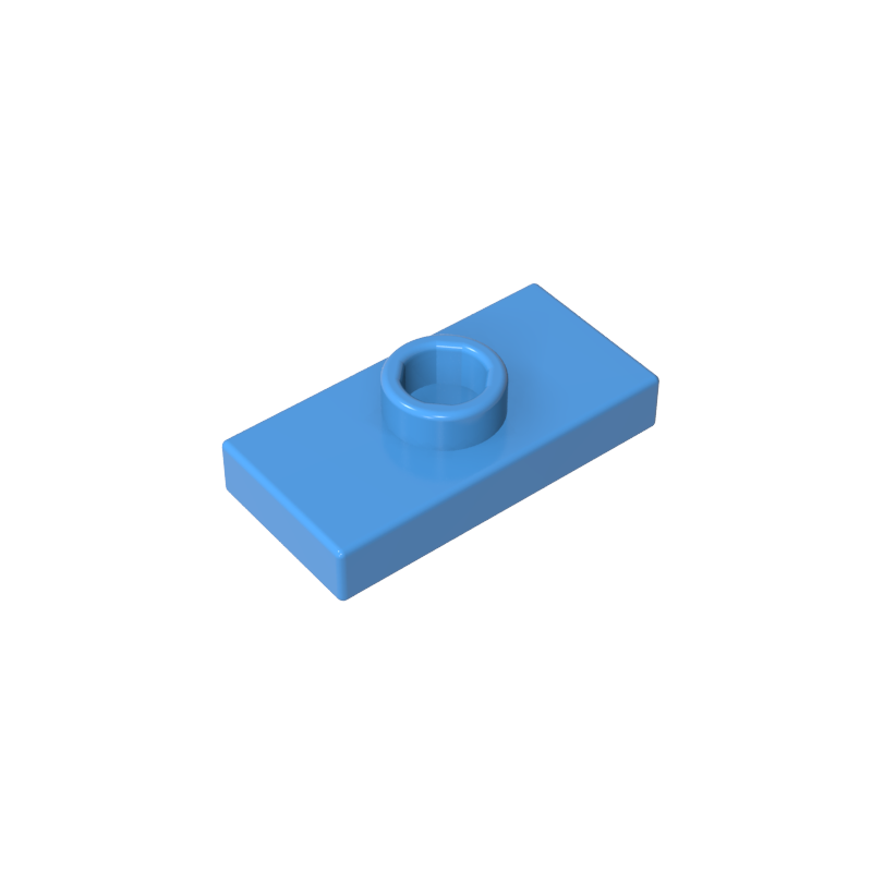 15573 | Plate, Modified 1 x 2 with 1 Stud with Groove and Bottom Stud Holder (Jumper)