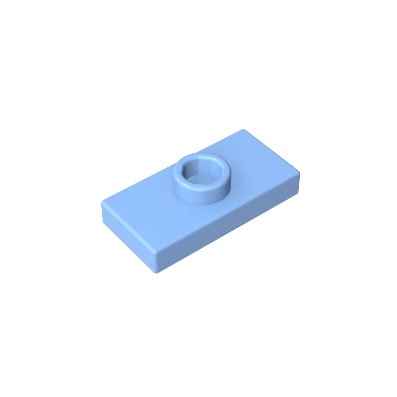 15573 | Plate, Modified 1 x 2 with 1 Stud with Groove and Bottom Stud Holder (Jumper)