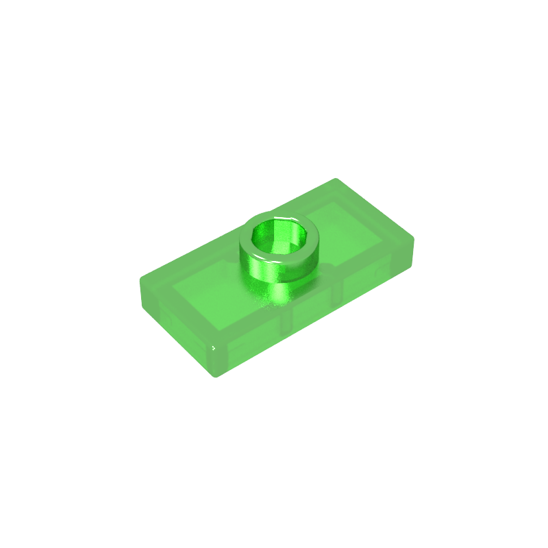 15573 | Plate, Modified 1 x 2 with 1 Stud with Groove and Bottom Stud Holder (Jumper)