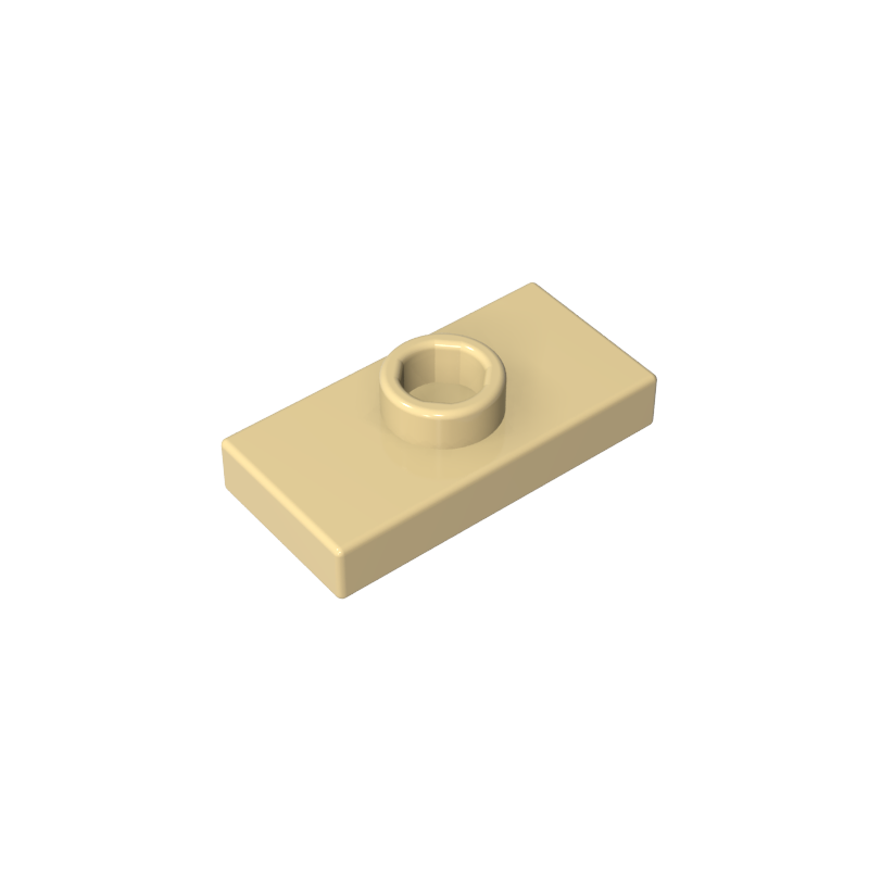 15573 | Plate, Modified 1 x 2 with 1 Stud with Groove and Bottom Stud Holder (Jumper)