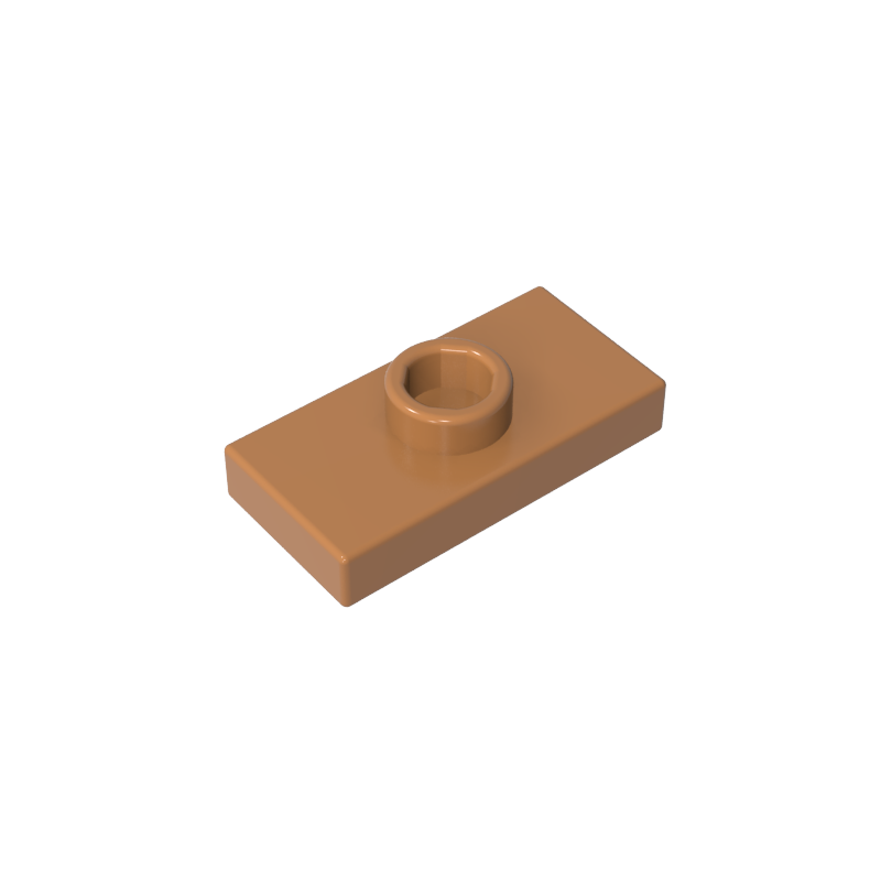 15573 | Plate, Modified 1 x 2 with 1 Stud with Groove and Bottom Stud Holder (Jumper)