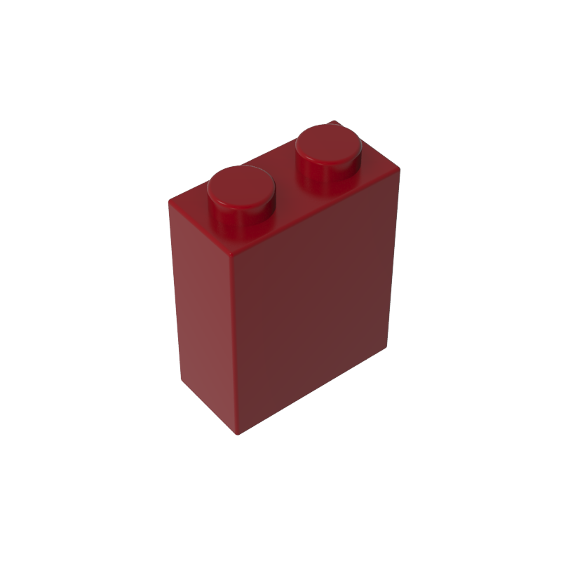 3245c | Brick 1 x 2 x 2 without Inside Axle Holder or Stud Holder