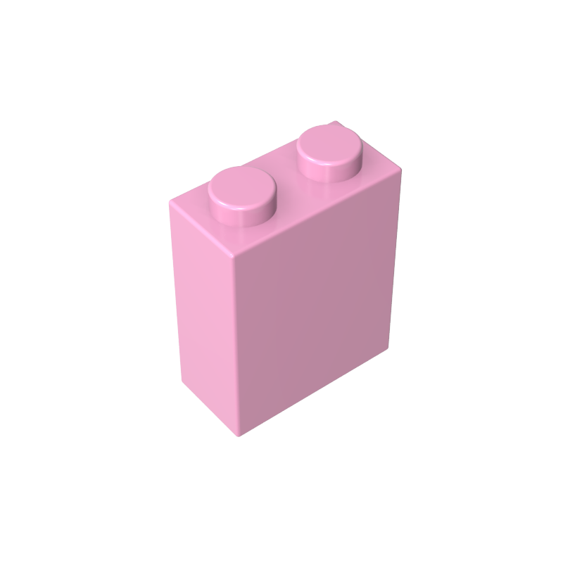 3245c | Brick 1 x 2 x 2 without Inside Axle Holder or Stud Holder