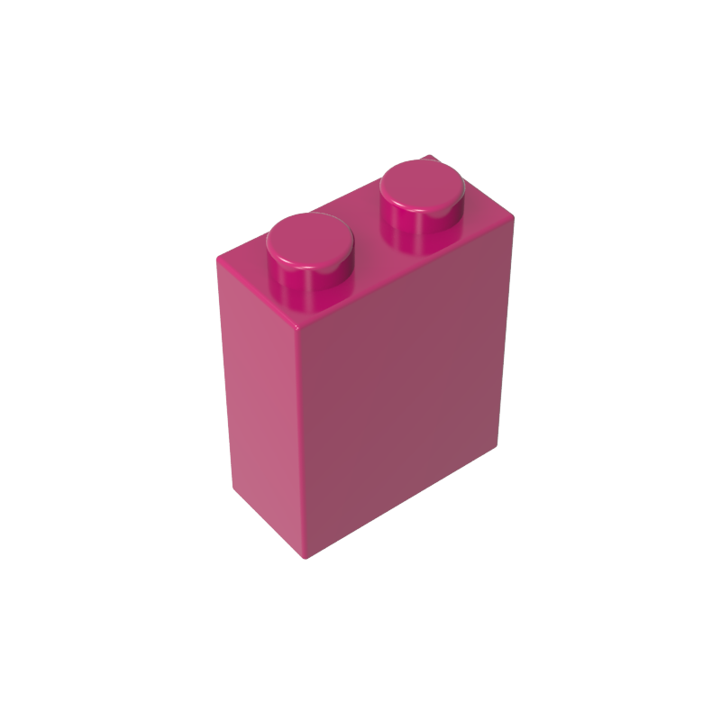 3245c | Brick 1 x 2 x 2 without Inside Axle Holder or Stud Holder