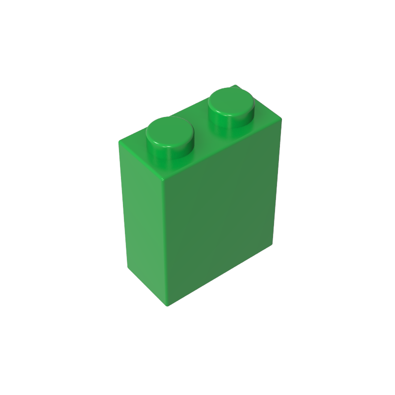 3245c | Brick 1 x 2 x 2 without Inside Axle Holder or Stud Holder