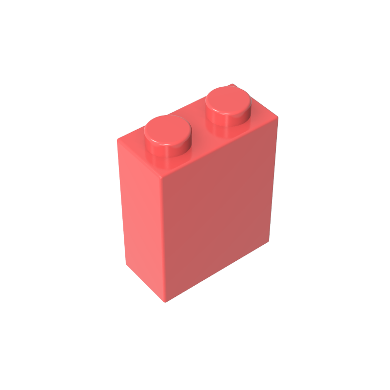 3245c | Brick 1 x 2 x 2 without Inside Axle Holder or Stud Holder