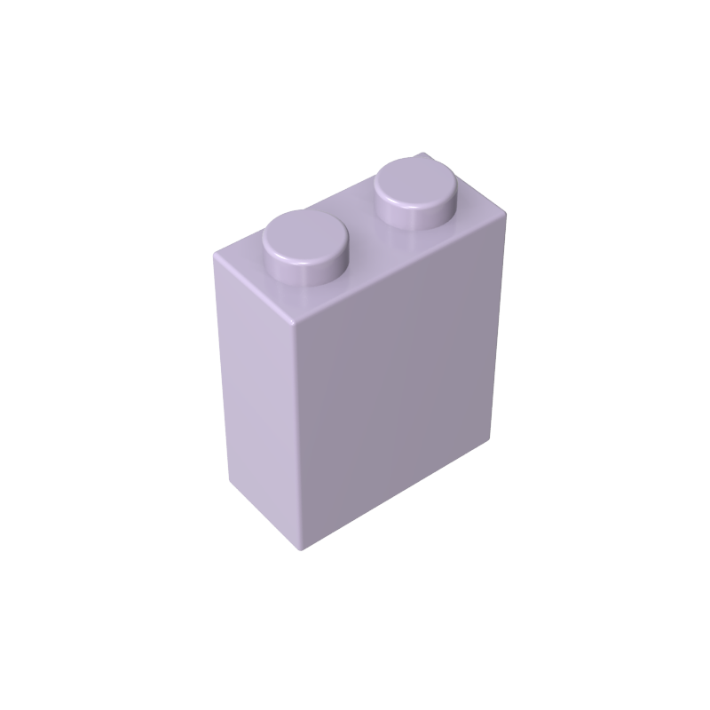 3245c | Brick 1 x 2 x 2 without Inside Axle Holder or Stud Holder
