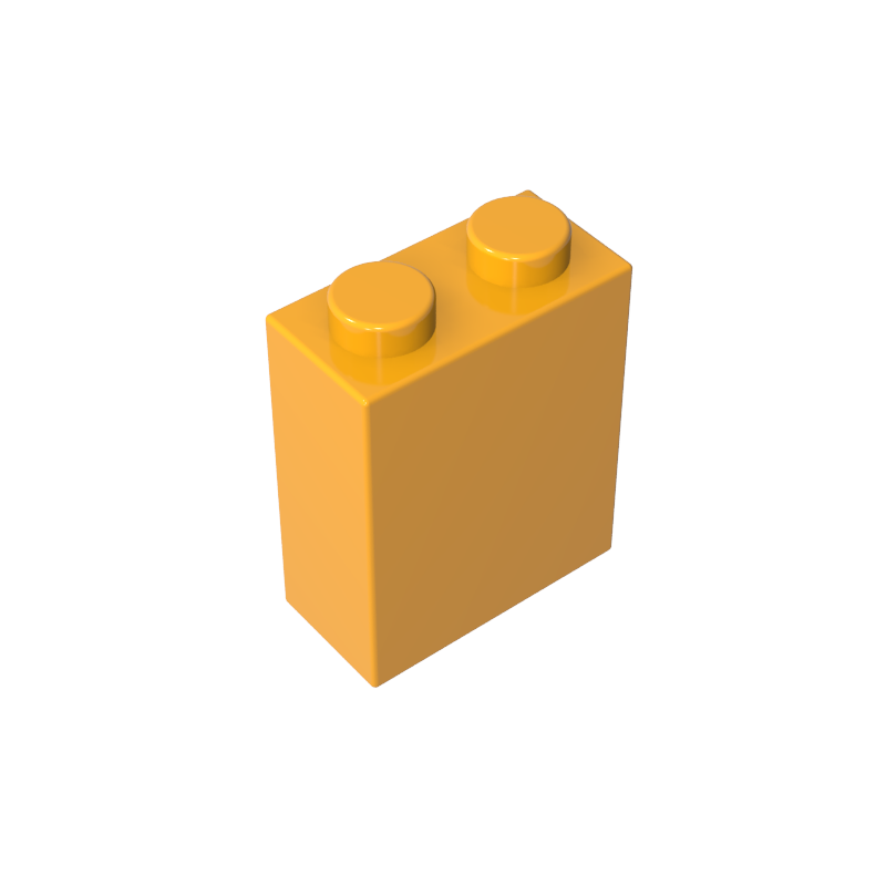 3245c | Brick 1 x 2 x 2 without Inside Axle Holder or Stud Holder