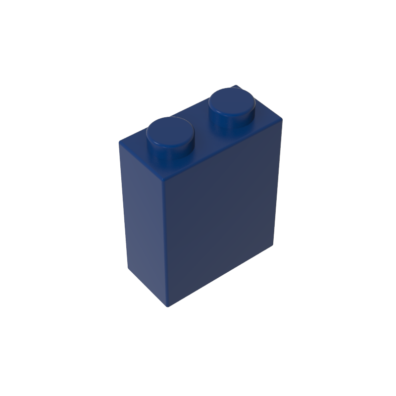 3245c | Brick 1 x 2 x 2 without Inside Axle Holder or Stud Holder