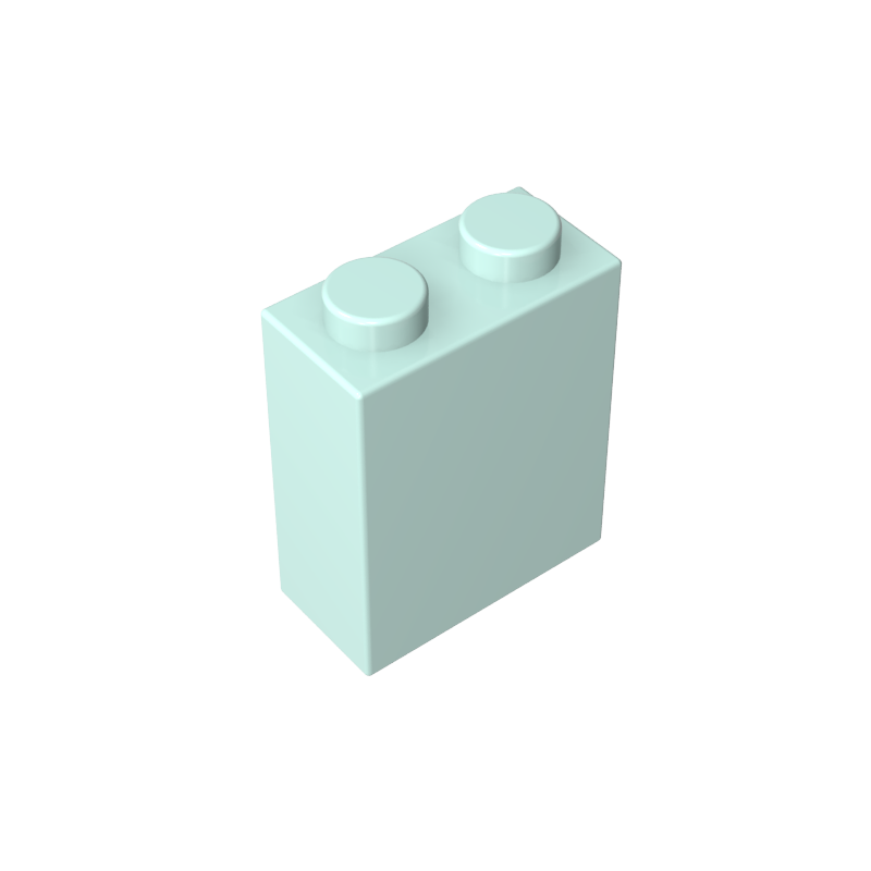 3245c | Brick 1 x 2 x 2 without Inside Axle Holder or Stud Holder