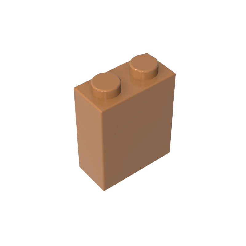 3245c | Brick 1 x 2 x 2 without Inside Axle Holder or Stud Holder