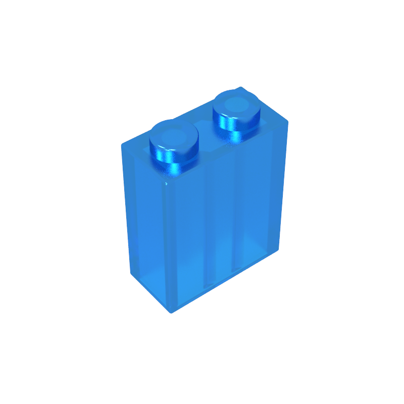 3245c | Brick 1 x 2 x 2 without Inside Axle Holder or Stud Holder