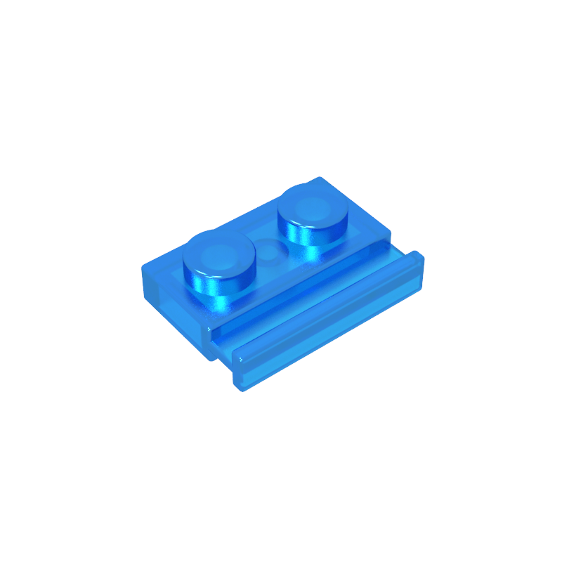 32028 | Plate, Modified 1 x 2 with Door Rail