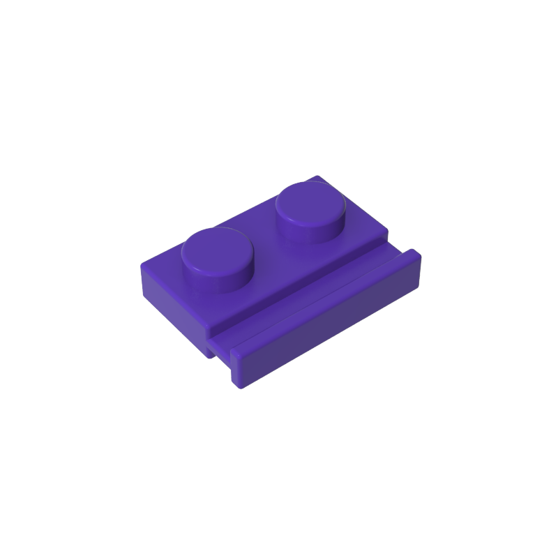 32028 | Plate, Modified 1 x 2 with Door Rail