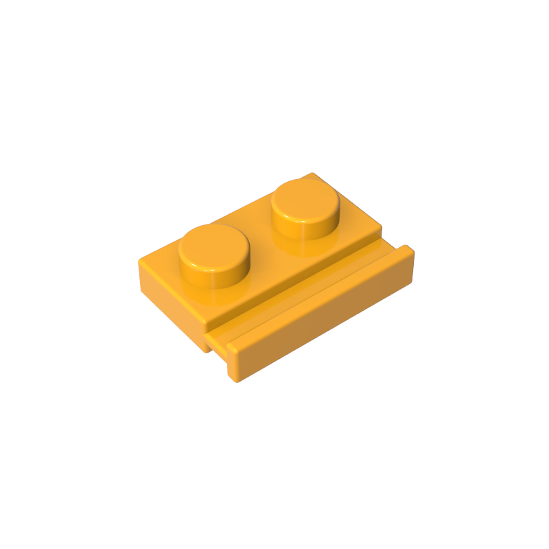 32028 | Plate, Modified 1 x 2 with Door Rail