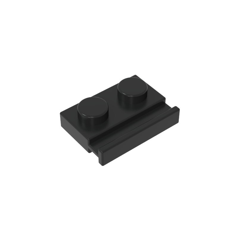 32028 | Plate, Modified 1 x 2 with Door Rail