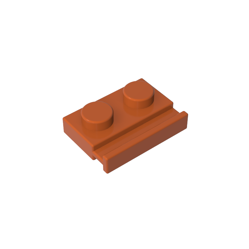 32028 | Plate, Modified 1 x 2 with Door Rail
